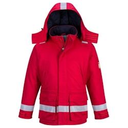 Portwest - Parka de travail pour l'hiver antistatique Rouge Taille M - M rouge 5036108284269_0