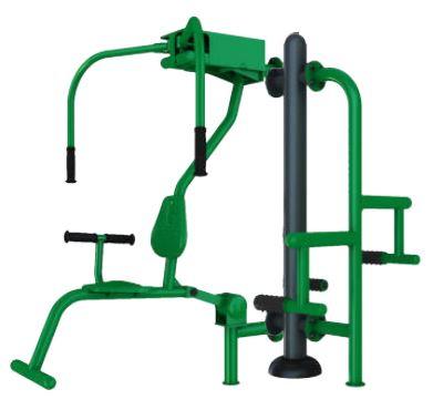 Presse papillon/leg press - Modèle ASO-F23/ASO-F16 - Acier galvanisé - Normes NF EN 16630:2015_0