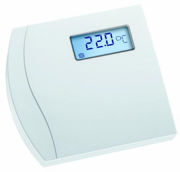 Capteur / sonde de température et/ou hygrométrie d'ambiance - Modbus et S-BUS - Mesure et affichage pour pièces sèches_0