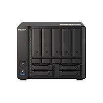 QNAP TS-h973AX NAS Tower - Ryzen Embedded V1500B, 32 Go DDR4, 0 To, QuTS Hero, Noir, 9 Baies, SSD U.2 NVMe, Connectivité 10GbE/2,5GbE_0