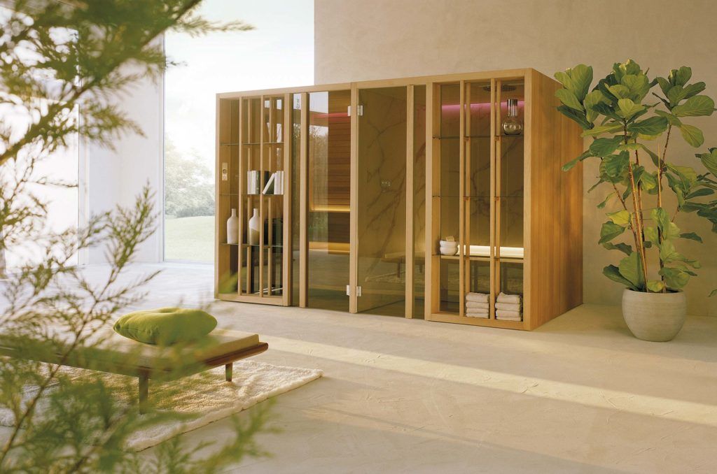 Sauna & hammam yoku sh - pool and co - standard : 342 x 170 x 214h_0