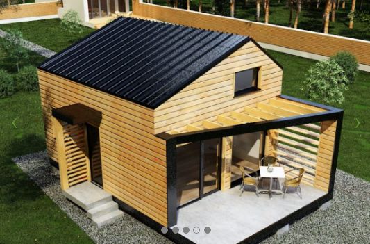 Studio de jardin - Studios Kub - design en ossature bois - 42.5 m² habitables - 51 m² construits avec mezzanine_0