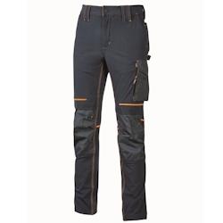 U-Power - Pantalon de travail Slim Fit bleu foncé ATOM Bleu Foncé Taille 2XL - XXL bleu 8033546418437_0