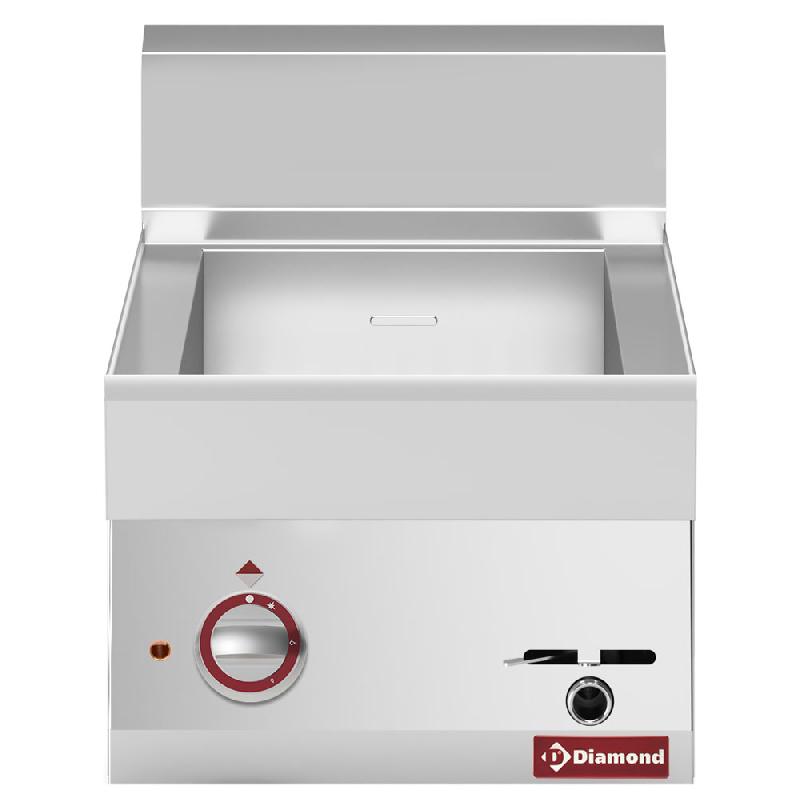 Bain-marie électrique gn 1/1 hauteur 150 mm à poser - 400x650x280/380 mm - E65/BM4T-N_0