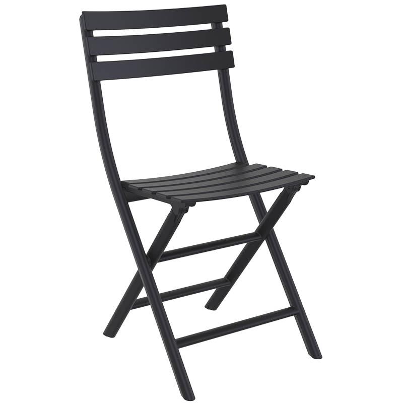 Chaise pliante de restaurant Lena - NOIR_0