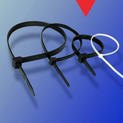 Colliers zip 8x180 mm - Sachet de 100 - Plastique autobloquant - Couleur noir_0