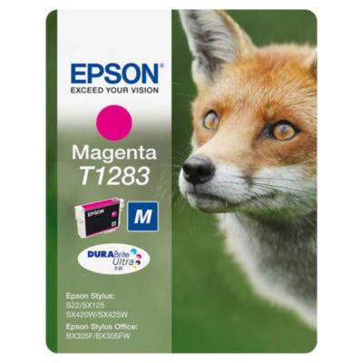 Epson T1283 'Renard' Cartouche d'encre originale DURABrite Ultra (C13T12834012) - Magenta_0