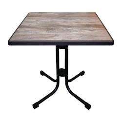 Gastronoble Limburg Vintage Table de terrasse pliante résistante aux intempéries 70 X 70Cm - FN993_0