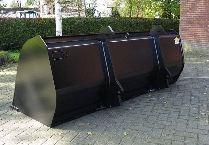 Godet de déversement - grand volume - avec raccordement pour chargeurs et pièces en Hardox_0
