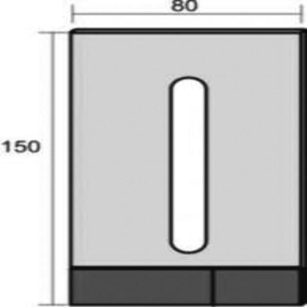 GRATTOIR CARBURE 150X80X5 / ALPEGO 1308