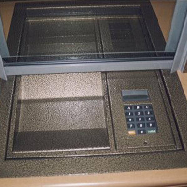 Guichet monobloc - avec tablette et passe-monnaie intégré - Blindage possible_0