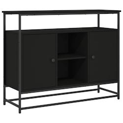 Helloshop26 - Buffet bahut commode armoire meuble de rangement organisateur cuisine salle de séjour salon 100 x 35 x 80 cm bois 02_0035797 - 30002125_0