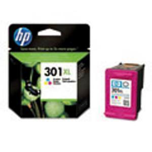 Hp 301xl cartouche d'encre trois couleurs grande capacité authentique (ch564ee)_0