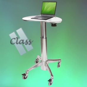 Laptop kidney cart h class - chariot informatique - ergonoflex - 15,87 kg_0