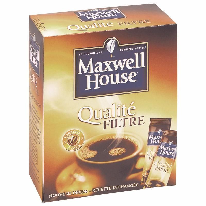 MAXWELL HOUSE BOITE DE 25 STICKS MAXWELL HOUSE FILTRE