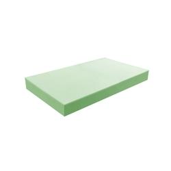 Plaque de mousse 40 kg/m³  Epaisseur 7 cm 80x120 cm DIY Senso Pur MATELAS-POUR-TOUS.COM - bleu Mousse à mémoire de forme 3DE.PE.35F.7.0812_0