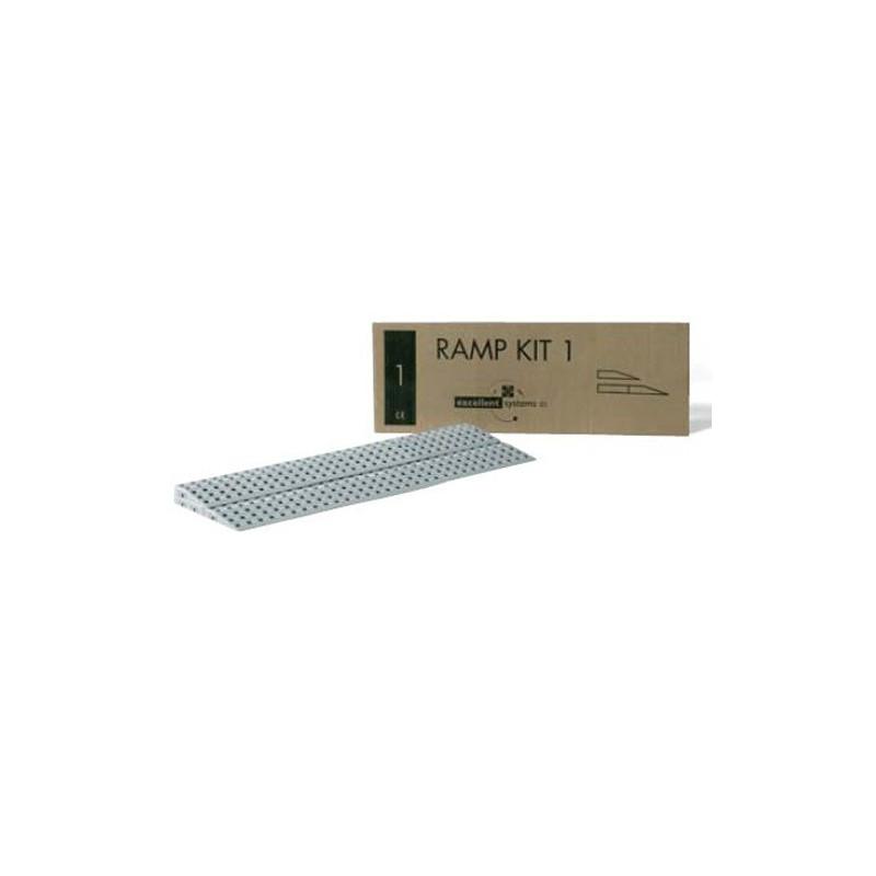 Rampe de seuil Excellent Kit System 1 - plastique recyclable - pour obstacles de 1 à 4 cm_0