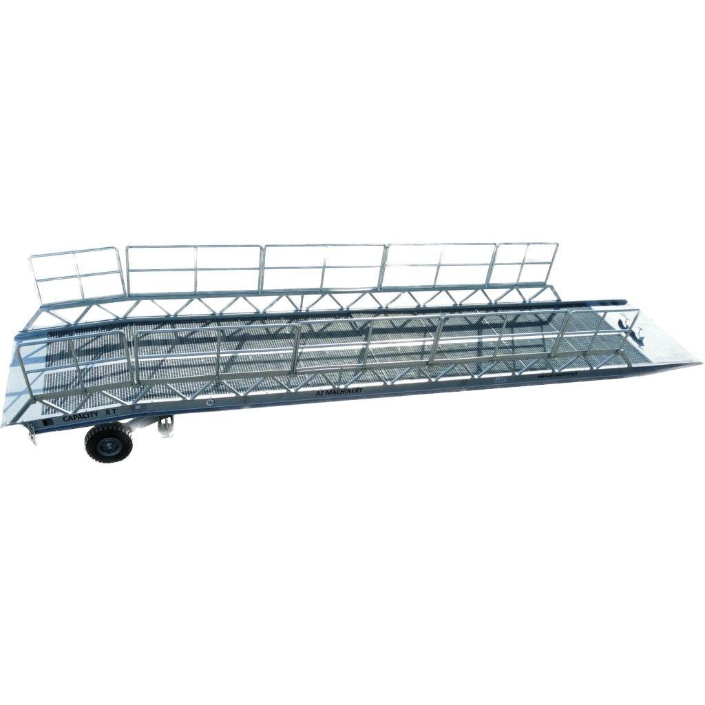 Rampe de quai mobile galvanisée robuste, en vente ou location - Capacité de 8T à 20T - AZ Ramp easy XL RL_0