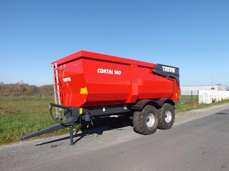 Remorque agricole Cortal 140 - Thievin - PTAC 19,5T - longueur caisse 5,9m_0