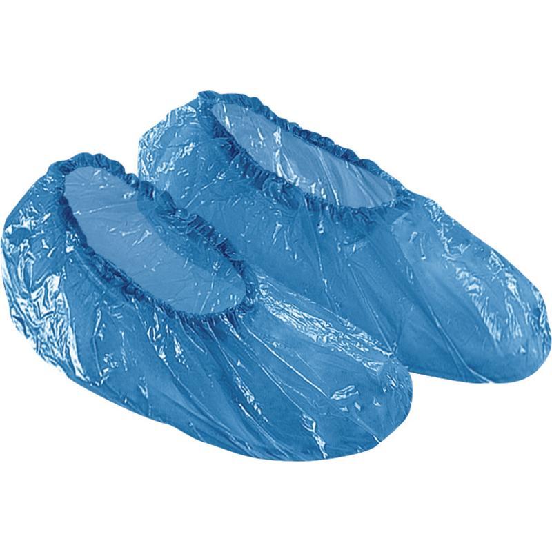 Surchaussure visiteur polyethylene bleu - surchpe_0