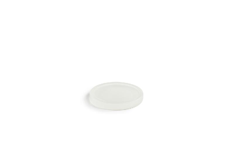 ASSIETTE PLATE ROND BLANC RÉSINE Ø 15 CM MEALPLAK