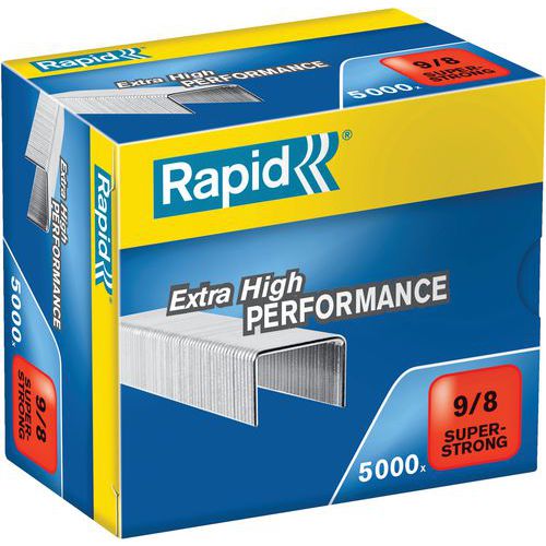 AGRAFES 9/8MM 5M G SUPERSTRONG - RAPID