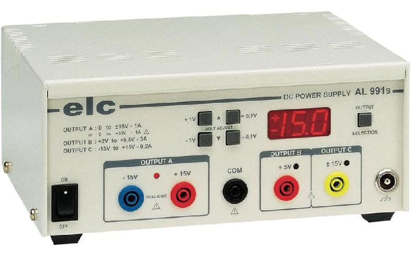 AL991S - Alimentation numérique triple ELC - 1x [30 V / 1 A], 1x [2 à 5,5 V / 3 A], 1x [-15 à +15 V / 200 mA]_0