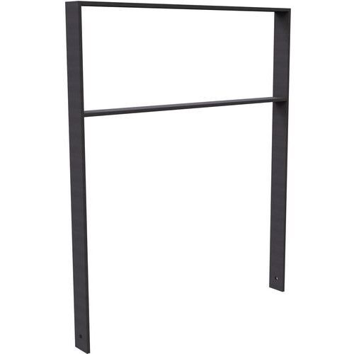 ARCEAU APPUI VÉLOS AVEC TRANSVERSALE ET REVÊTEMENT-1000MM - SCHAKE