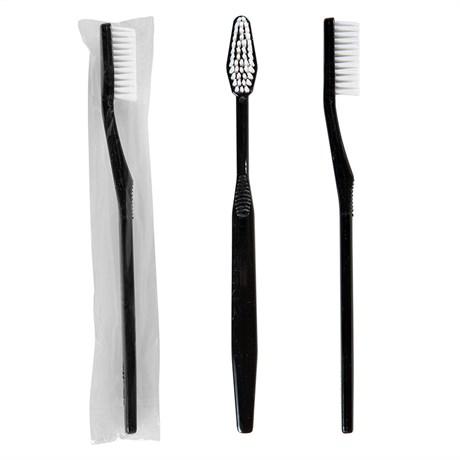 BROSSE À DENTS SOUS SACHET PS NOIR (VENDU PAR 100)