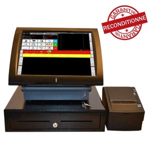 Caisses enregistreuses tactiles restaurant - Pack Odysse I reconditionné avec imprimante EPSON et logiciel Ultracaisse_0