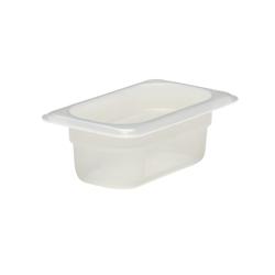 Cambro - Bac GN en polypropylène GN1/9-65 mm, Carton de 6 - 92PP190 - transparent plastique polypropylène 92PP-190/6_0