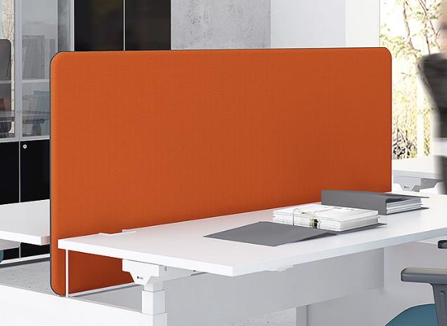 Cloison acoustique pour bureaux bench réglable en hauteur - Drive - MDD - Largeur 179 cm, Gris foncé_0
