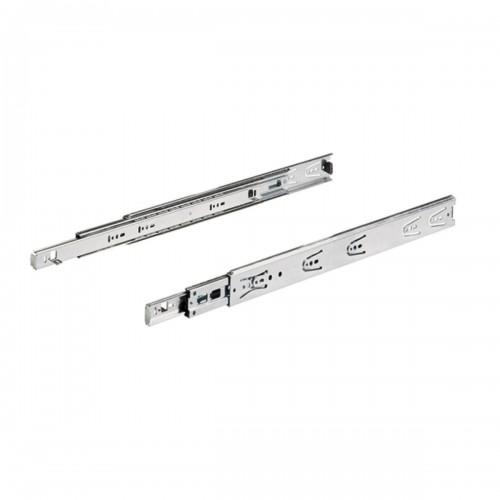 COULISSE À BILLES KA 4932 -TIROIR BOIS -SORTIE TOTALE -60KG -1 PAIRE -L350 HETTICH