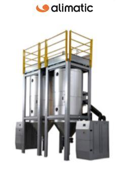 Déshumidificateur de matières premières - Alimatic - technologie à rotor avec réduction des poussières et économie énergétique_0