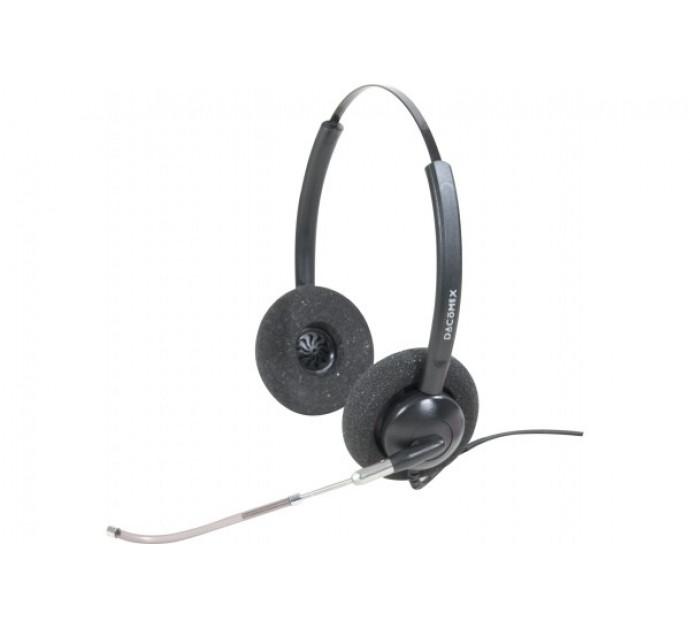Dacomex casque pro audio tube télescopique - 2 écouteurs - usage intensif 291015_0