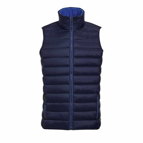 DOUDOUNE LIGHT HOMME SANS MANCHE EN NYLON MARINE