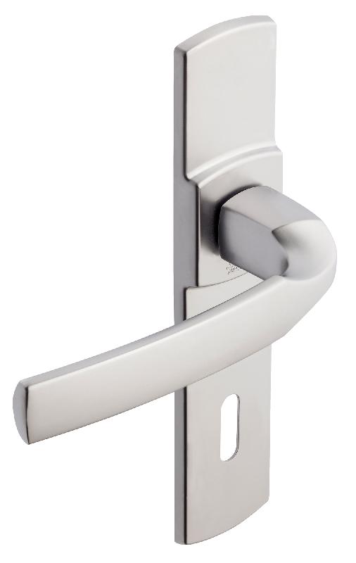 ENSEMBLE ARTIS ENTRAXE 165MM TYPE CLÉ L FINITION CHROMÉ VELOURS - VACHETTE - 086540