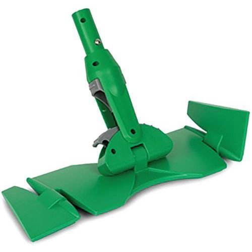 FRANGE EN MICROFIBRE POILS LONGS 30 CM BLEU - GREENSPEED