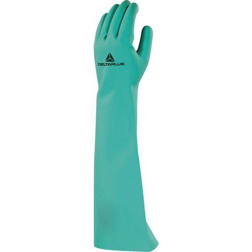 GANTS DE MANUTENTION NITRILE VERT 46CM 10/11 - DELTA PLUS