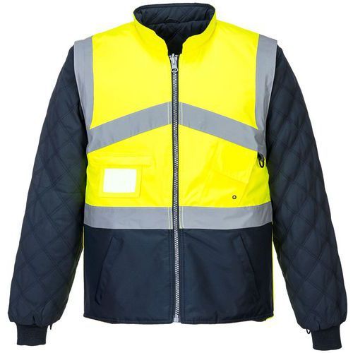 GILET HAUTE-VISIBILITÉ RÉVERSIBLE S769 BLEU/JAUNE M - PORTWEST
