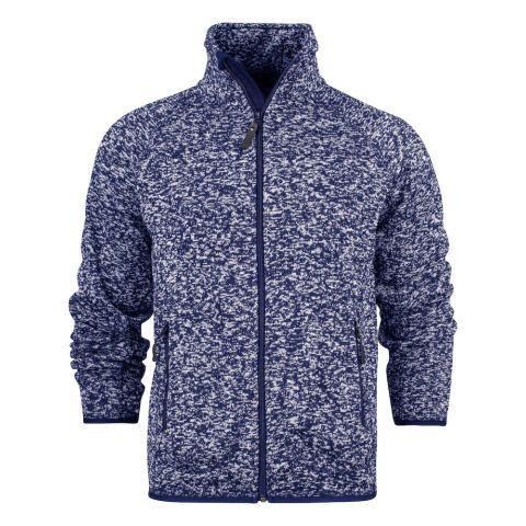 JAMES HARVEST RICH HILL VESTE POLAIRE HOMMES MARINE MÉLANGE - TAILLE XL