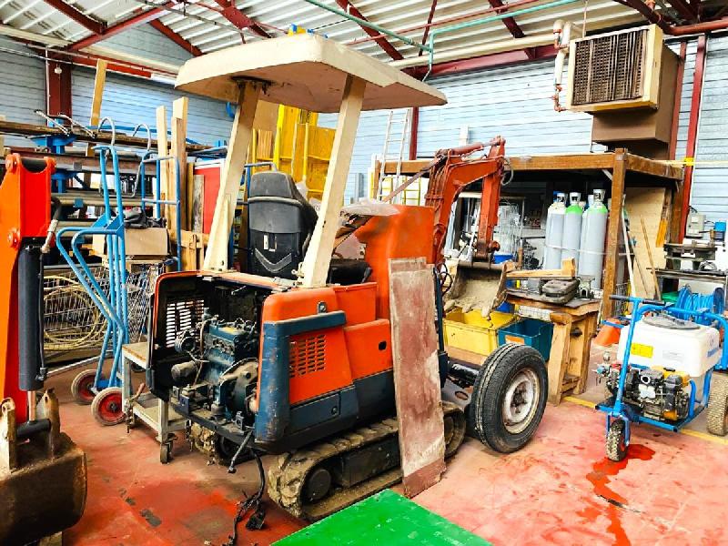 KUBOTA KX-012 Mini pelle (vendu pour pièces)_0