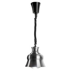 Lacor lampe de chauffage pour buffet extensible en aluminium poli 275W - aluminium 69266_0