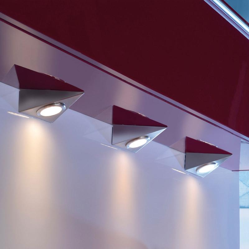 PAUL NEUHAUS LAMPE SOUS MEUBLE LED HELENA TRIANGLE PAR 3 3 000K