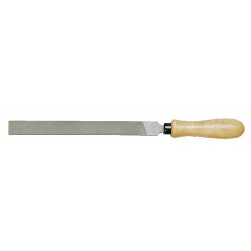 LIME DE MÉCANIQUE PLATE À MAIN 900 AVEC MANCHE BOIS - BÂTARDE - 20X5 MM MOB