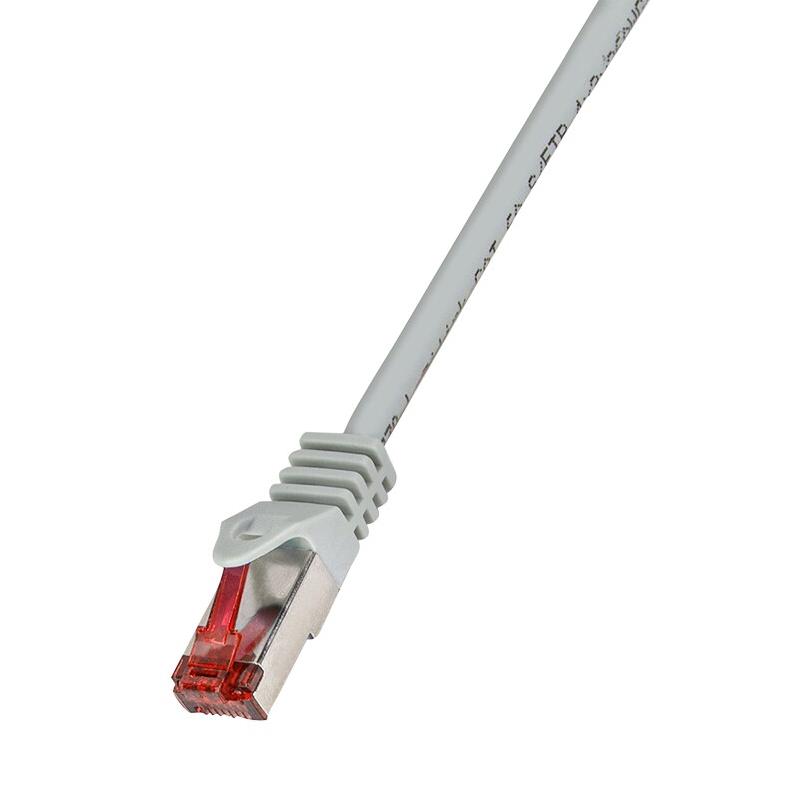 LogiLink Professional Câble patch, Cat. 6, S/FTP, 50,0 m, gris, 50 m - gris 4052792029437_0