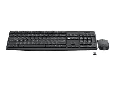 LOGITECH MK235 - ENSEMBLE CLAVIER ET SOURIS - PAN NORDIC