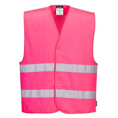 LOT DE 6 - PORTWEST F474 GILET IONA ROSE - TAILLE L/XL