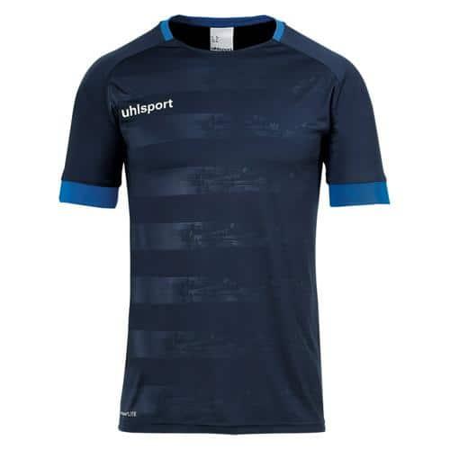 MAILLOT ENFANT - UHLSPORT - DIVISION 20 BLEU MARINE/AZUR