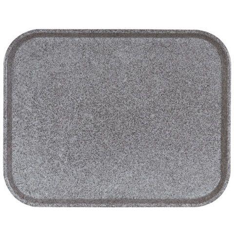 PLATEAU POLY STR GN 1/2 32,5 X 26,5 CM - GRANIT GRIS